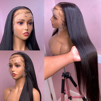 40 Inch Straight Lace Front Wig