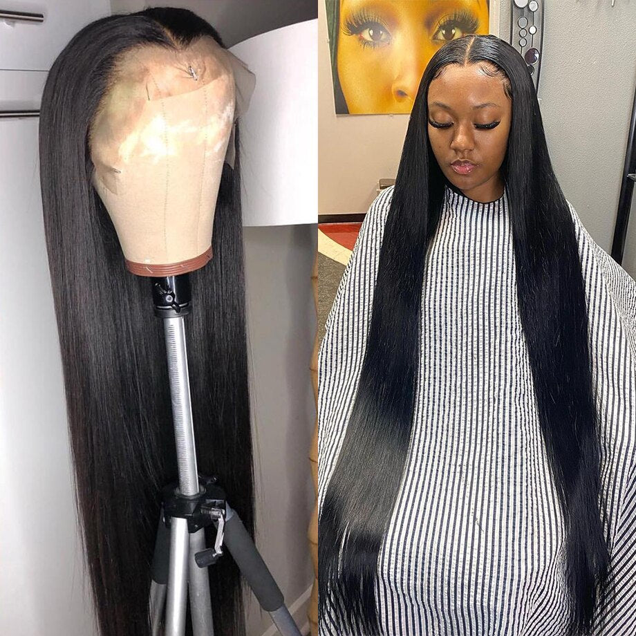 40 Inch Straight Lace Front Wig