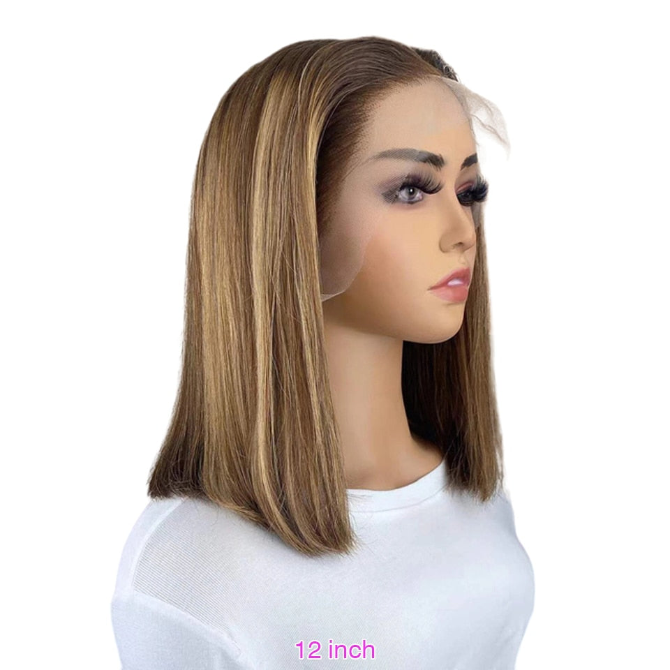 Highlight Straight Bob Wig