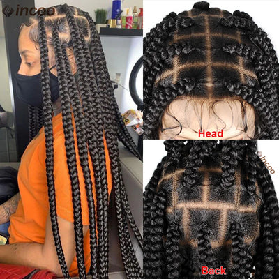 Large Box Braided Wigs