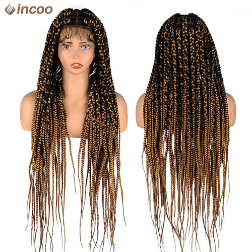 Large Box Braided Wigs