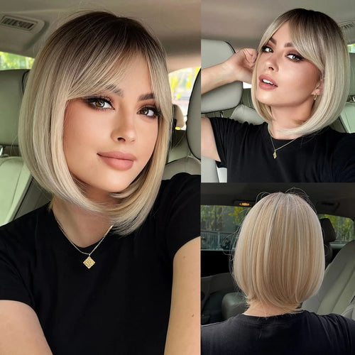 Short Straight Bob Wigs