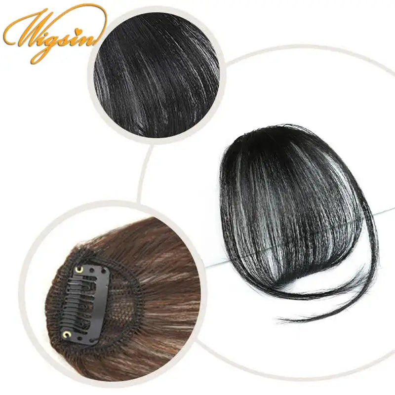 WIGSIN Synthetic Clip In Air Bangs Hair