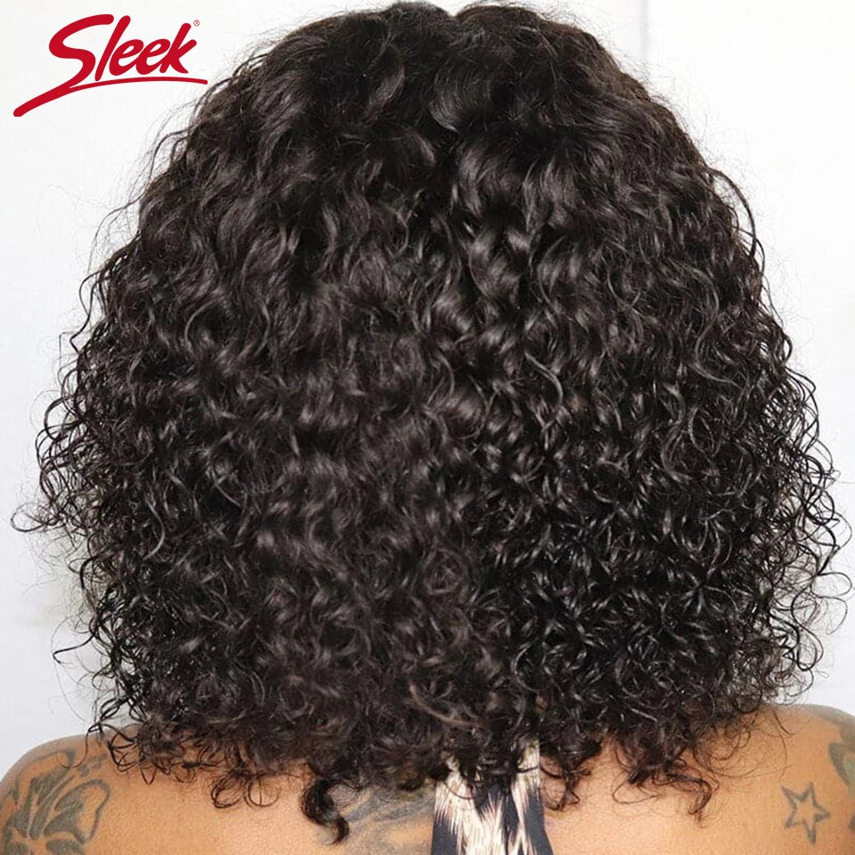 Jerry Curly Short Bob Human Hair Wigs