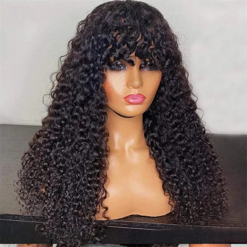 30 inch Water Wave Human Hair Wigs