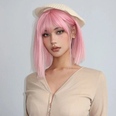 Short Straight Bob Wigs