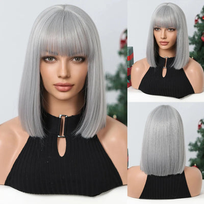 Short Straight Bob Wigs