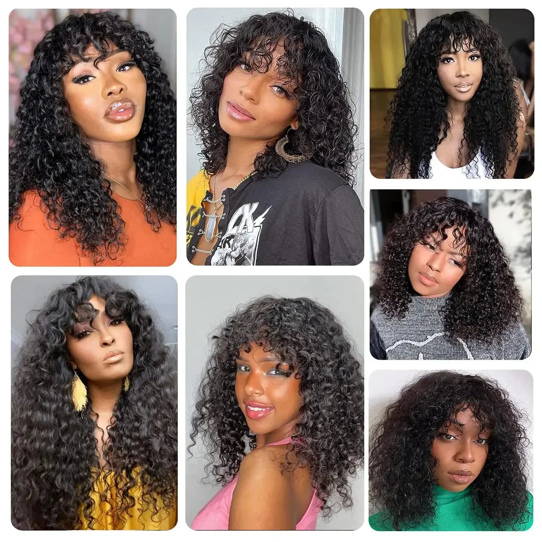 30 inch Water Wave Human Hair Wigs