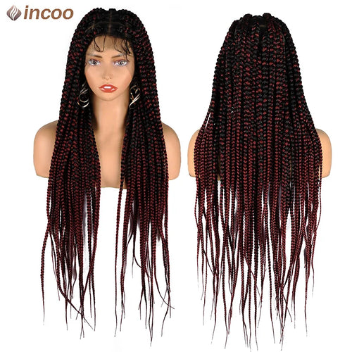 Large Box Braided Wigs