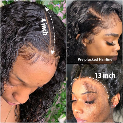 Brazilian Deep Wave Bob Wig