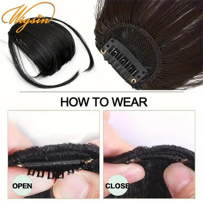 WIGSIN Synthetic Clip In Air Bangs Hair